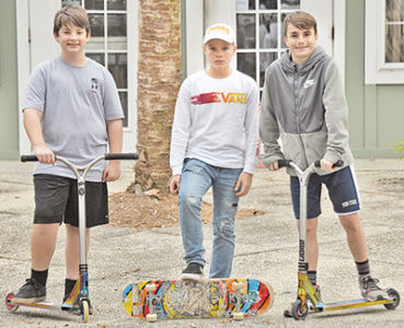 Boys launch campaign for skate park – Coastal Observer